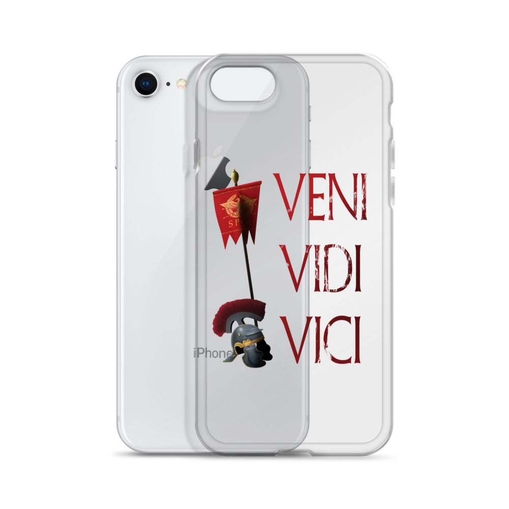 Veni Vidi Vici - Julius Caesar - Clear Case For iPhone®