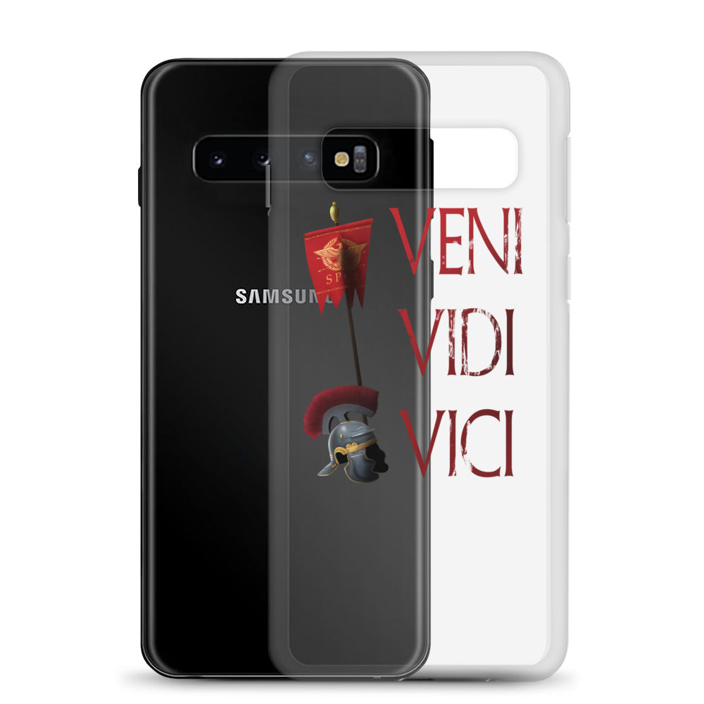 Veni Vidi Vici - Julius Caesar - Clear Case For Samsung®