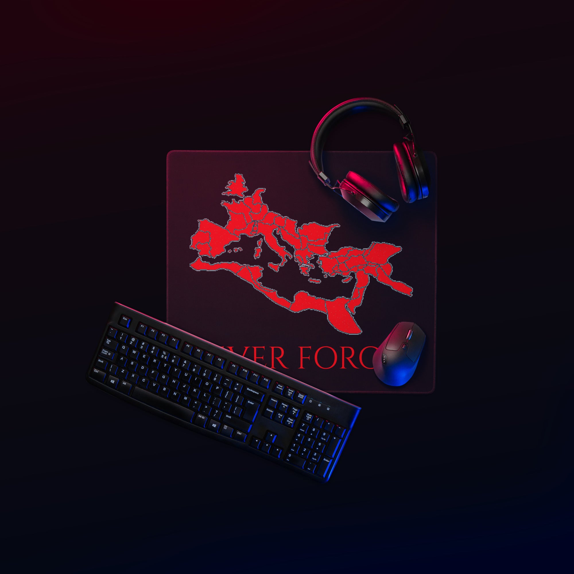 Roman Empire - Never Forget - Ancient Rome - Gaming Mouse Pad