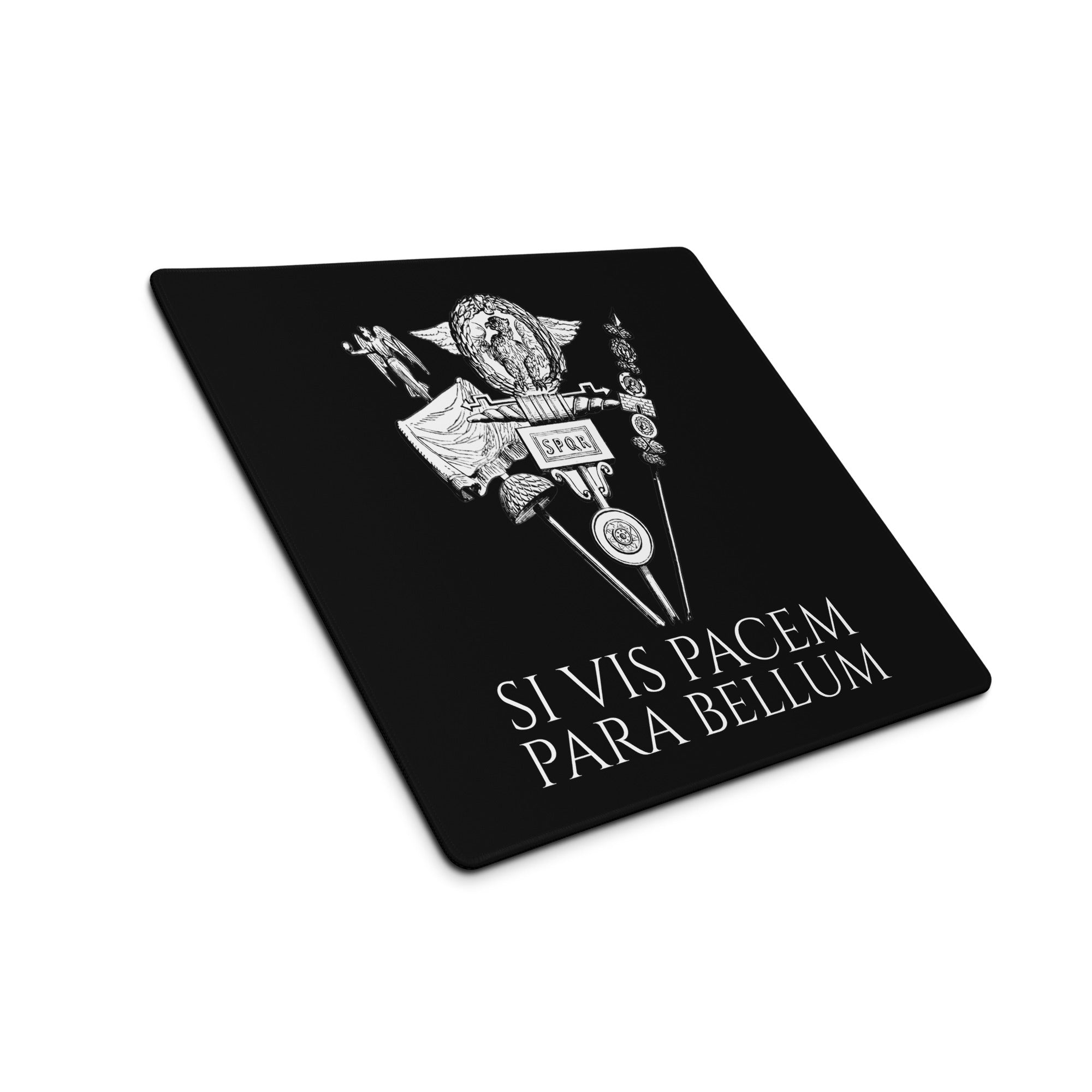 Latin Phrase - Si Vis Pacem Para Bellum - Ancient Rome Gaming Mouse Pad