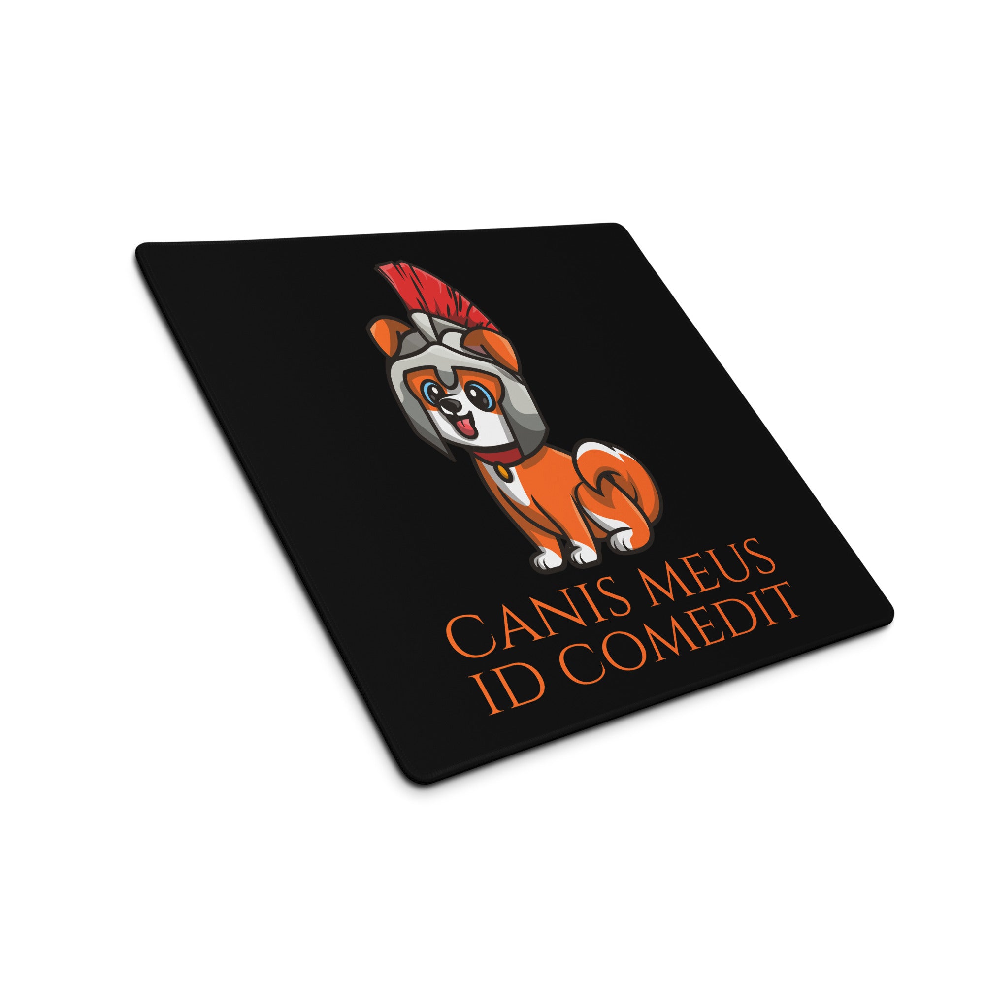 Canis Meus Id Comedit - My Dog Ate It - Latin - Ancient Rome - Gaming Mouse Pad