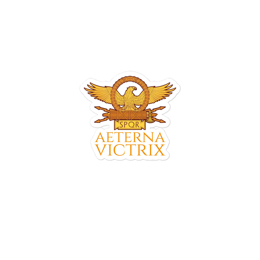 Aeterna Victrix - Eternal Victory - Ancient Rome Bubble-free Stickers