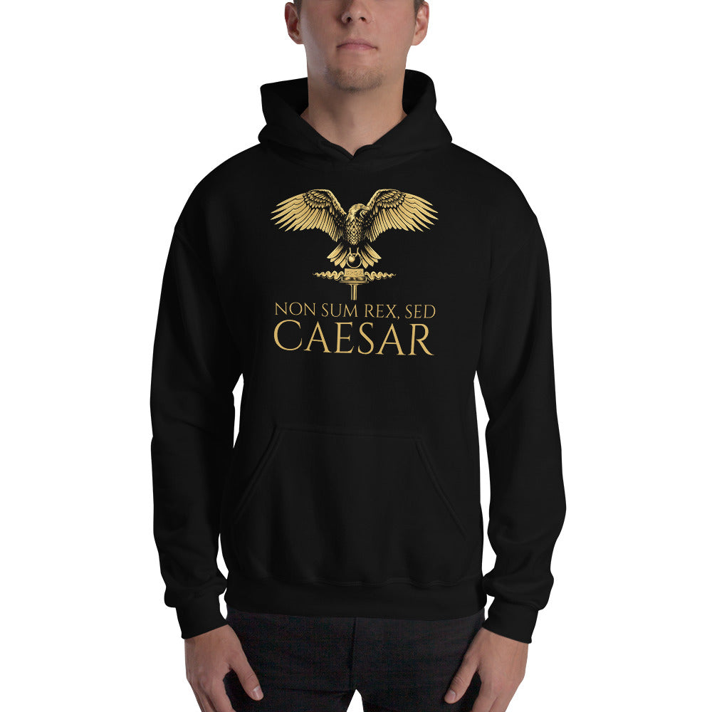 Non Sum Rex, Sed Caesar - Ancient Rome - Classical Latin Unisex Hoodie