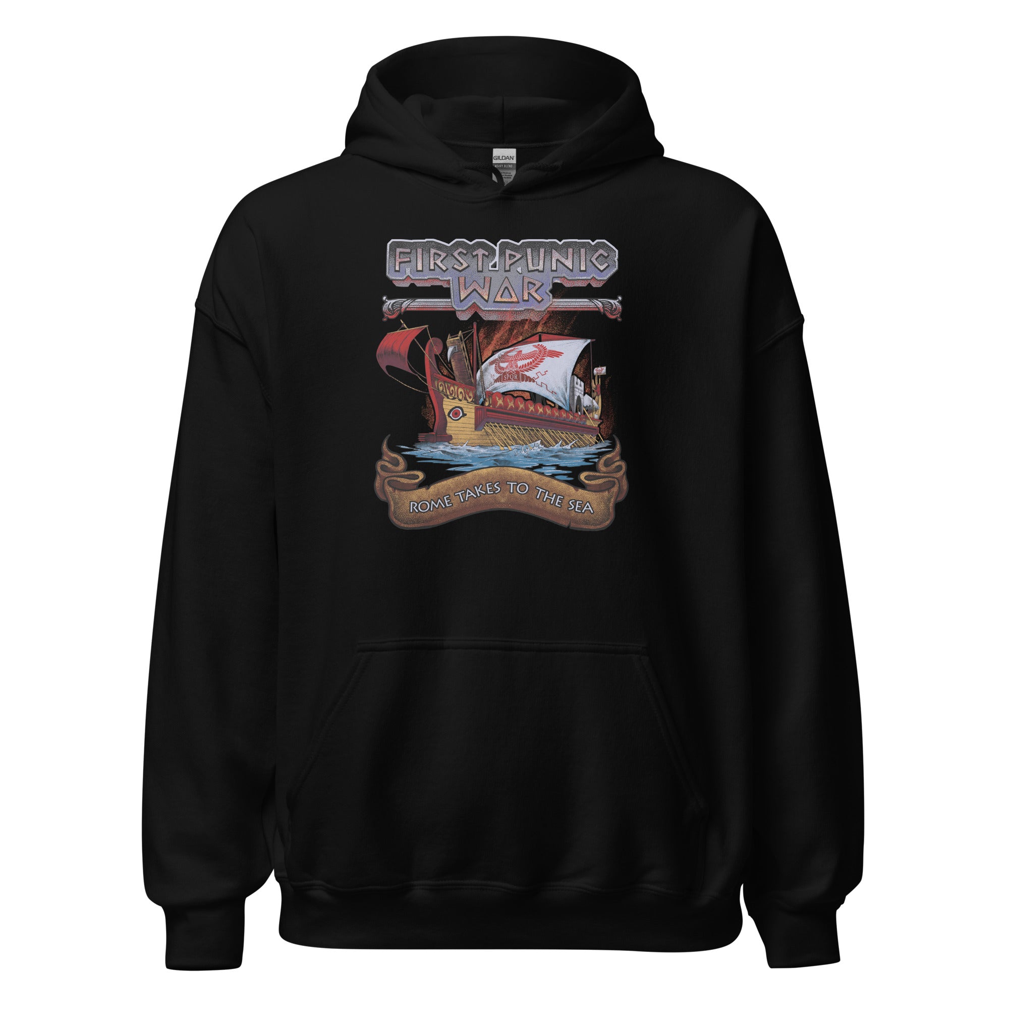 First Punic War - Rome Takes To The Sea - Naval History Unisex Hoodie