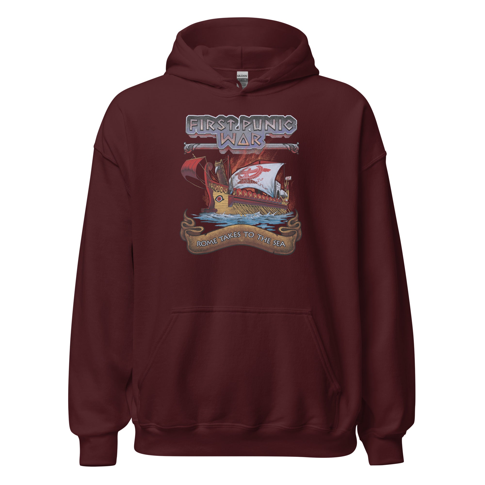 First Punic War - Rome Takes To The Sea - Naval History Unisex Hoodie