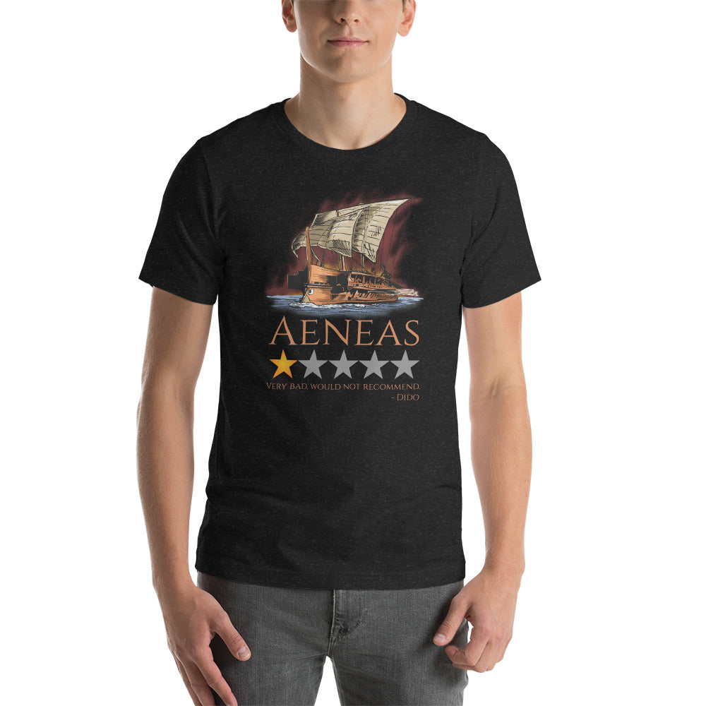 Ancient Roman Mythology Meme - Aeneas - Dido - Carthage Unisex T-Shirt