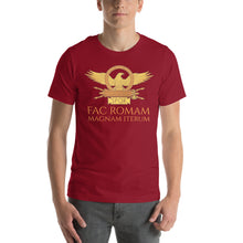 Load image into Gallery viewer, Fac Romam Magnam Iterum - Make Rome Great Again - Classical Latin Unisex T-Shirt