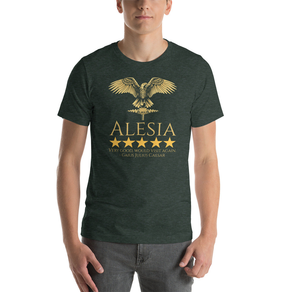 Julius Caesar - Alesia - Would Visit Again - Ancient Roman History Meme Unisex T-Shirt