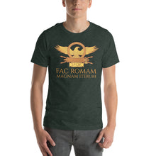 Load image into Gallery viewer, Fac Romam Magnam Iterum - Make Rome Great Again - Classical Latin Unisex T-Shirt