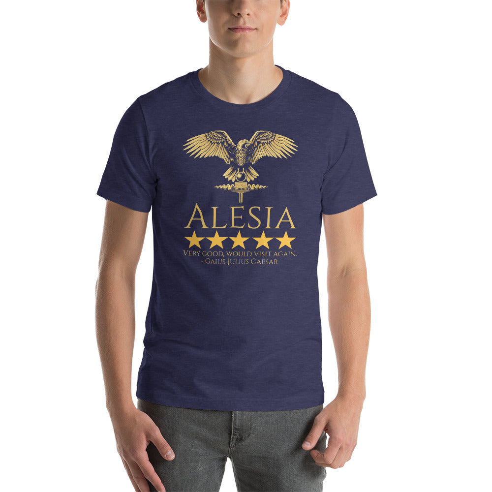 Julius Caesar - Alesia - Would Visit Again - Ancient Roman History Meme Unisex T-Shirt
