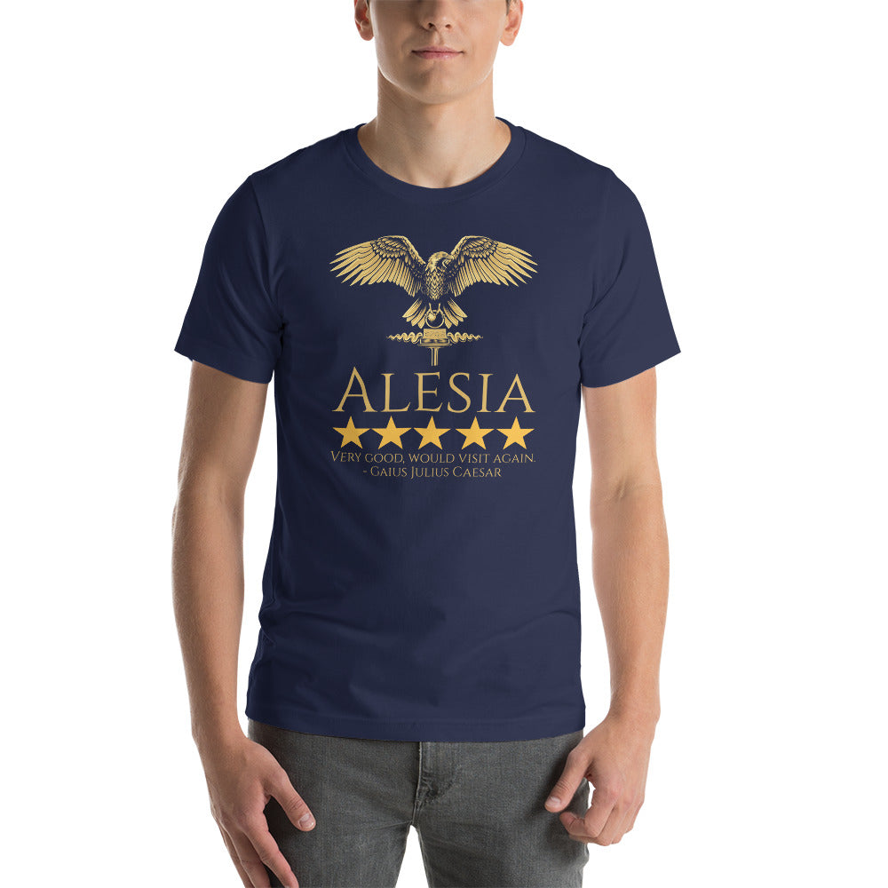 Julius Caesar - Alesia - Would Visit Again - Ancient Roman History Meme Unisex T-Shirt