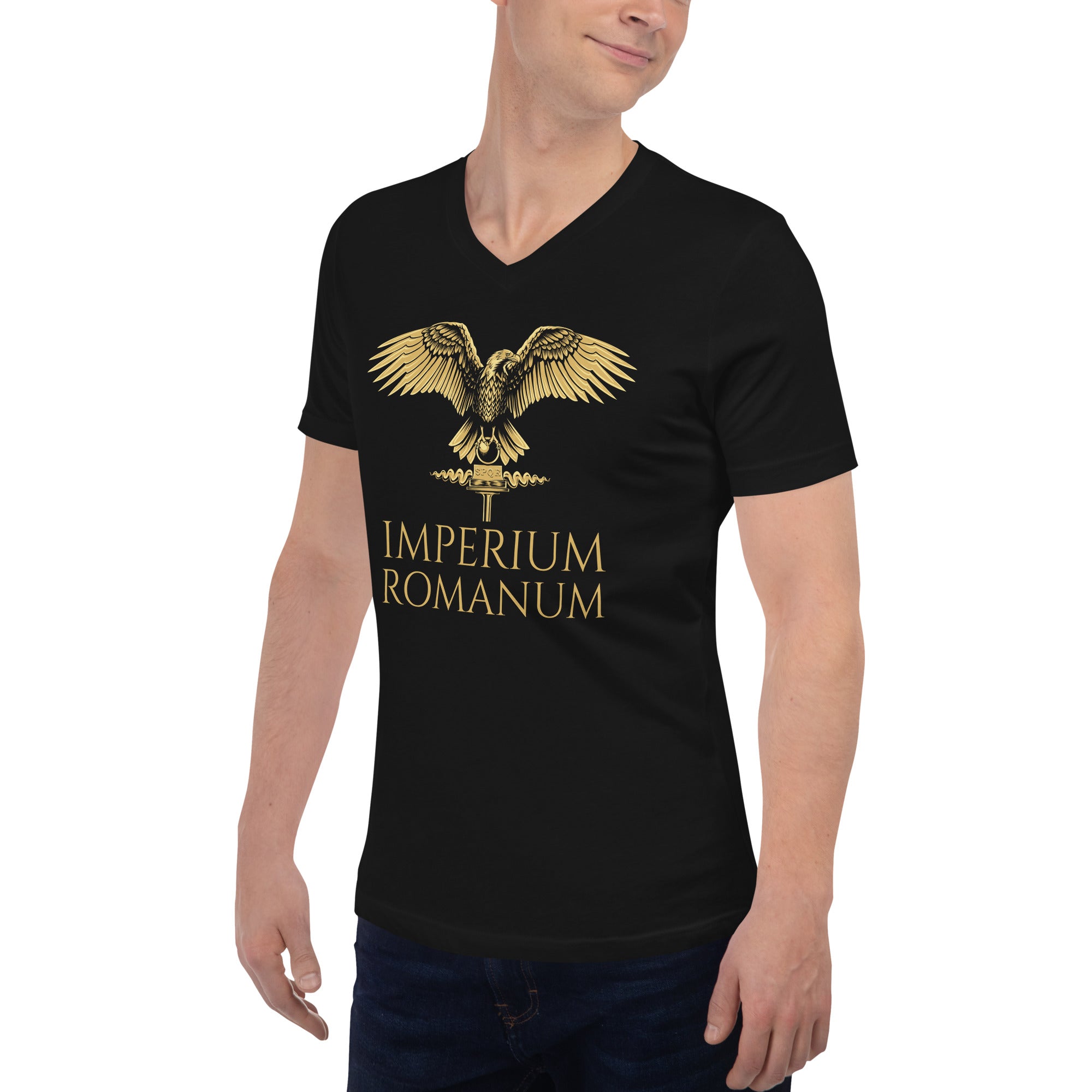 Imperium Romanum - Roman Empire - Ancient Rome - Unisex Short Sleeve V-Neck T-Shirt