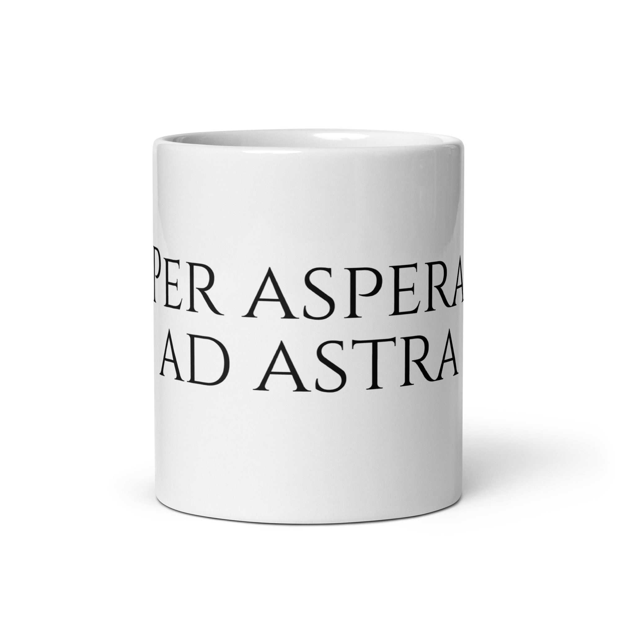 Per Aspera Ad Astra - Motivational Latin Language Coffee Mug