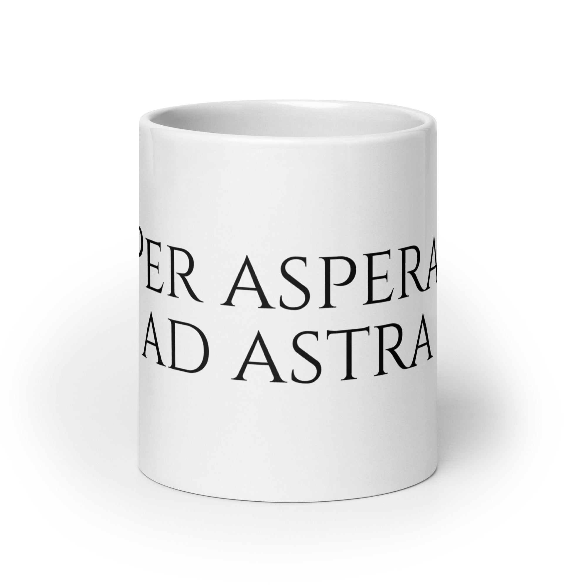 Per Aspera Ad Astra - Motivational Latin Language Coffee Mug