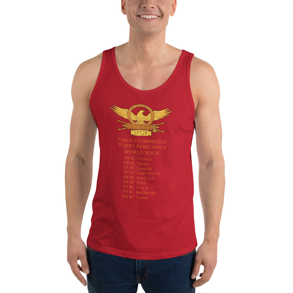 Scipio Africanus Roman Eagle Unisex Tank Top