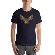 Load image into Gallery viewer, Steampunk Roman Eagle Legionary Aquila Short-Sleeve Unisex T-Shirt