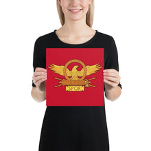 Load image into Gallery viewer, Roman Eagle SPQR Enhanced Matte Paper Poster