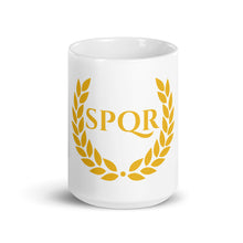 Load image into Gallery viewer, SPQR Laurel Wreath Ancient Rome Coffee Mug