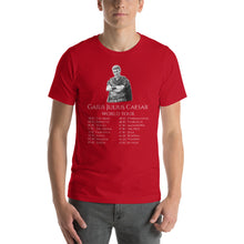 Load image into Gallery viewer, Gaius Julius Caesar World Tour - Ancient Rome Short-Sleeve Unisex T-Shirt
