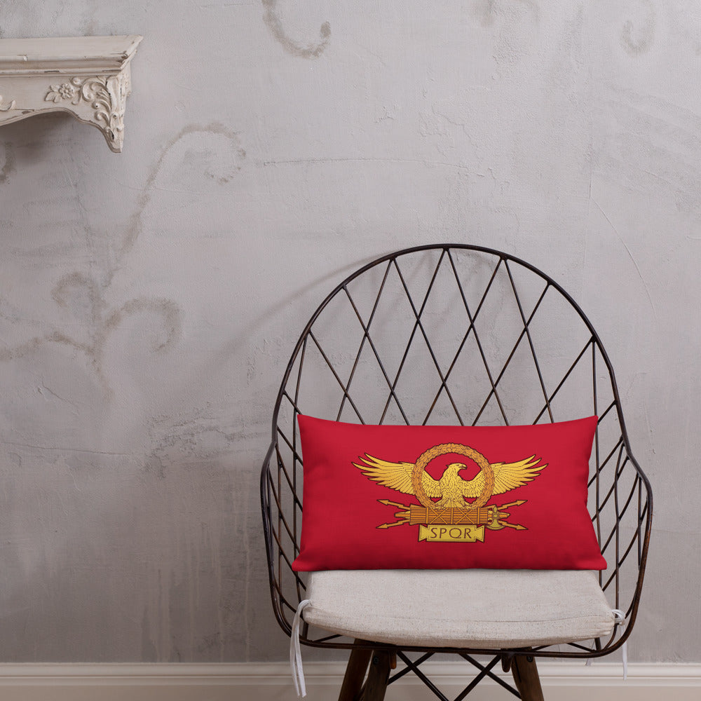 SPQR Roman Eagle Premium Pillow