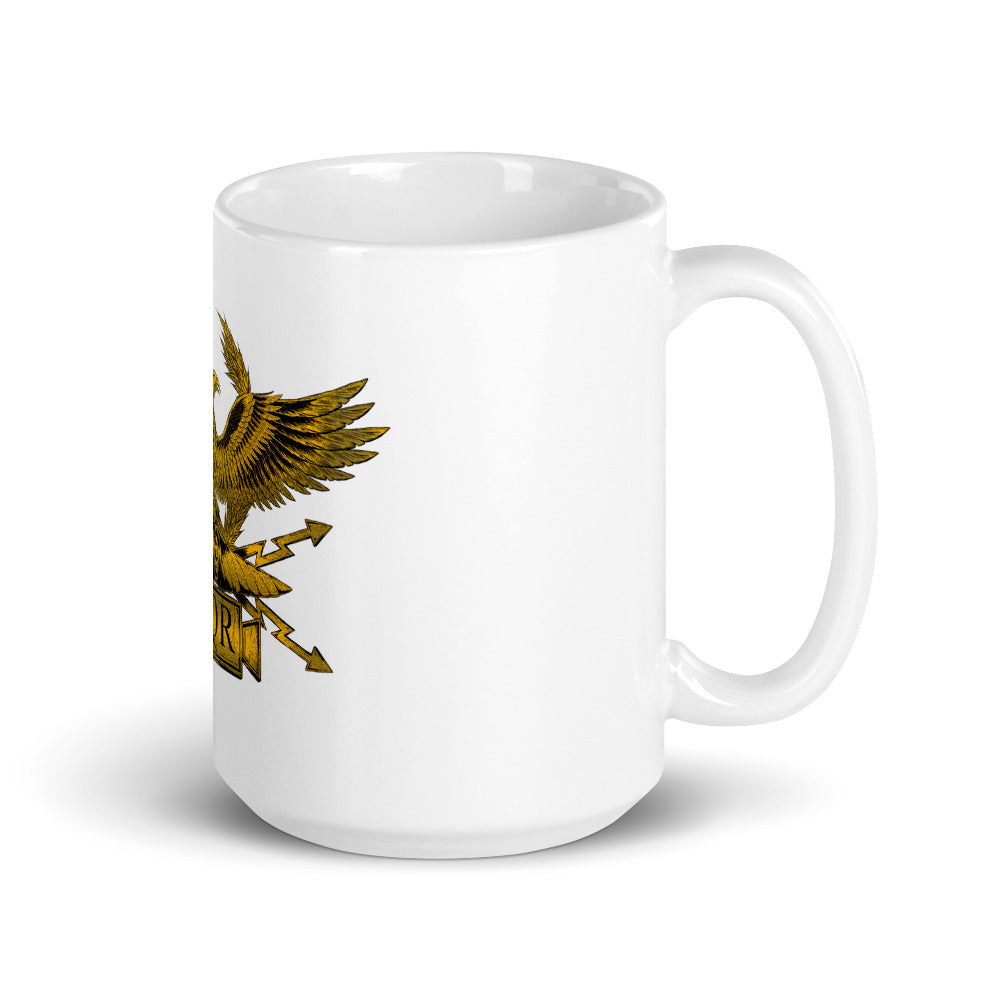 SPQR Legionary Eagle Roman Aquila Coffee Mug