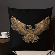 Load image into Gallery viewer, Steampunk Roman Eagle SPQR Premium Pillow