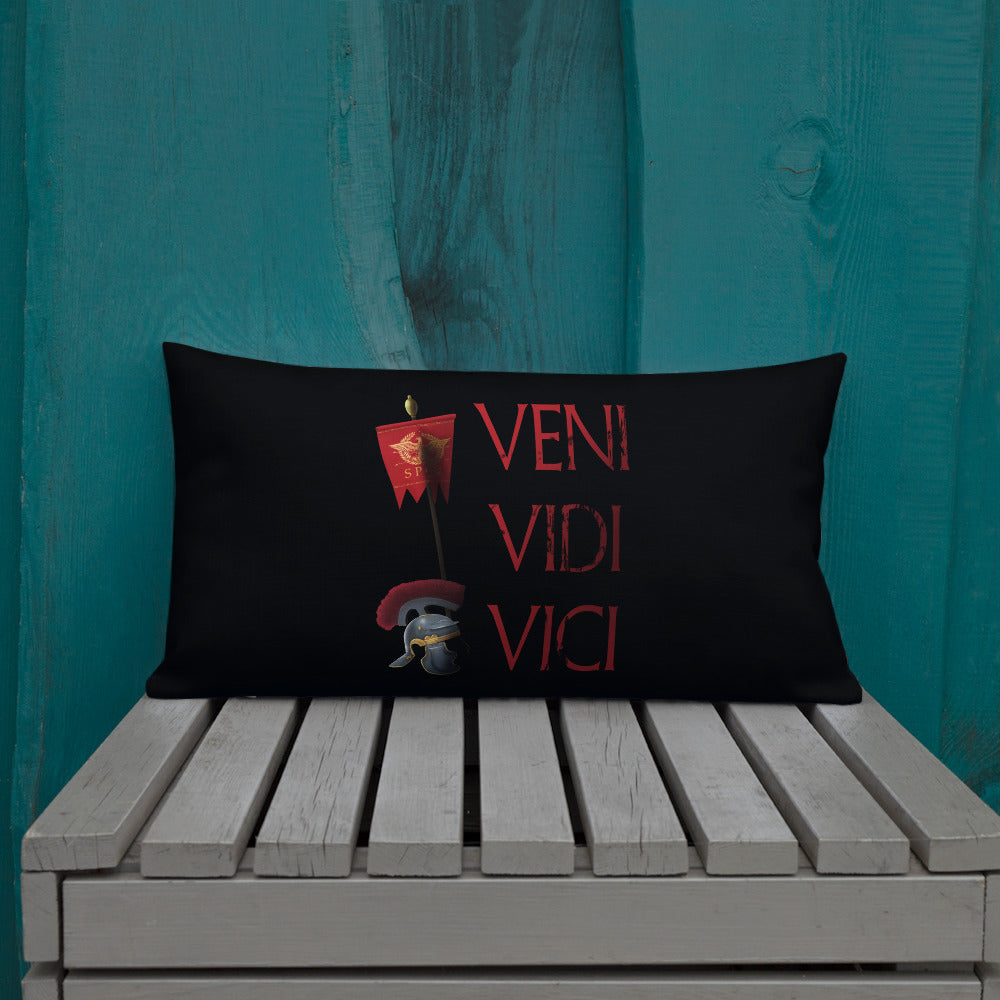 Gaius Julius Caesar Veni Vidi Vici Premium Pillow