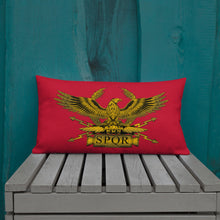 Load image into Gallery viewer, SPQR Roman Aquila Premium Pillow