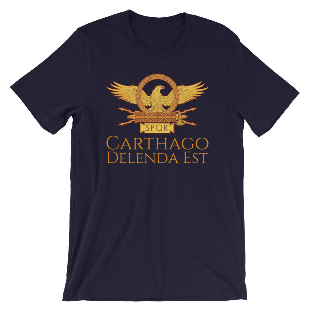 Carthago Delenda Est - Ancient Rome Short-Sleeve Unisex T-Shirt