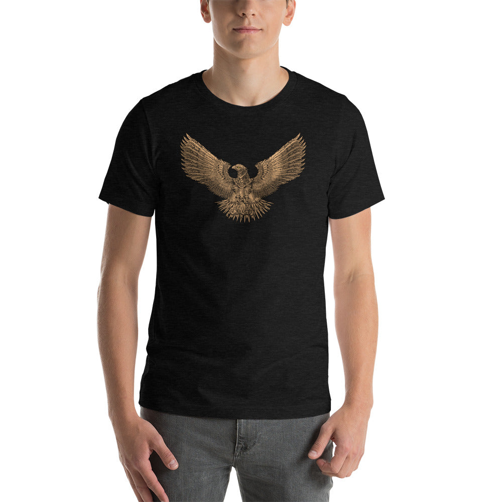 Steampunk Roman Eagle Legionary Aquila Short-Sleeve Unisex T-Shirt