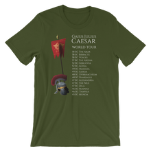 Load image into Gallery viewer, Gaius Julius Caesar World Tour - Ancient Rome Short-Sleeve Unisex T-Shirt