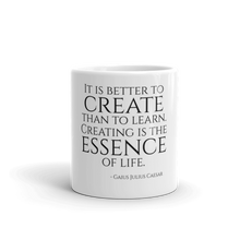 Load image into Gallery viewer, Gaius Julius Caesar quote mug