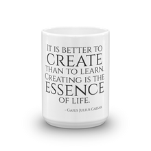 Load image into Gallery viewer, Inspirational Julius Caesar Quote Coffee Mug