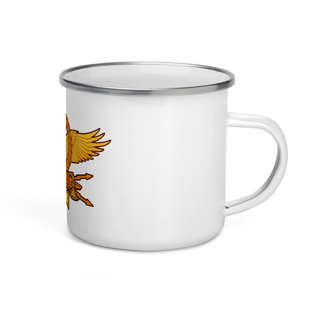 SPQR Enamel Mug