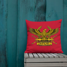 Load image into Gallery viewer, SPQR Roman Aquila Premium Pillow