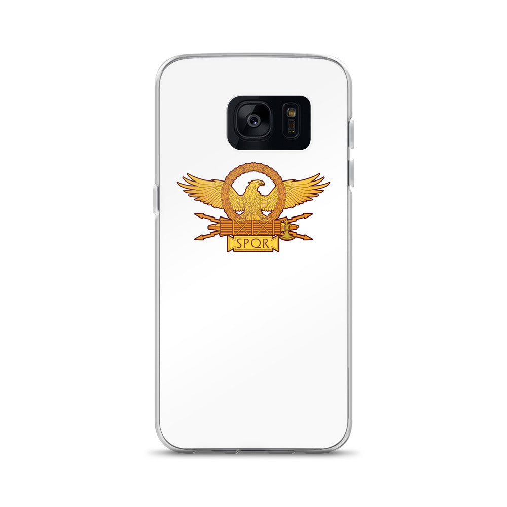Roman Eagle White Samsung Case