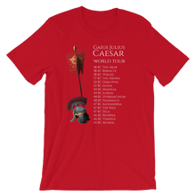 Load image into Gallery viewer, Gaius Julius Caesar World Tour - Ancient Rome Short-Sleeve Unisex T-Shirt