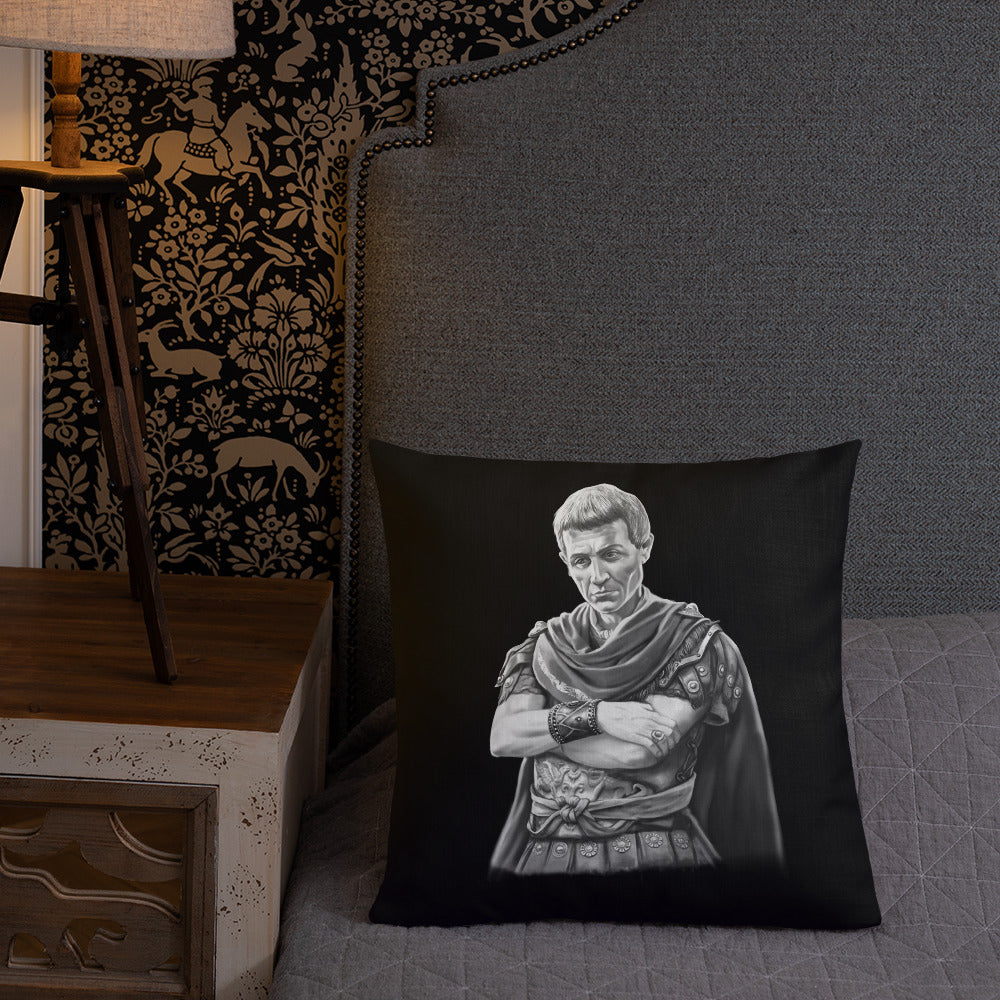 Gaius Julius Caesar Premium Pillow