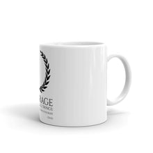 Load image into Gallery viewer, Courage Conquers All Things It Even Gives Strength To The Body - Ovid - Motivational Ancient Roman Quote Mug