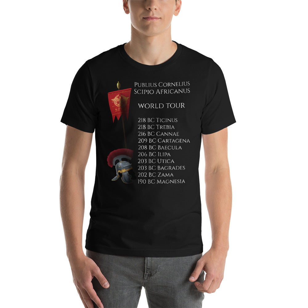 Publius Cornelius Scipio Second Punic War shirt