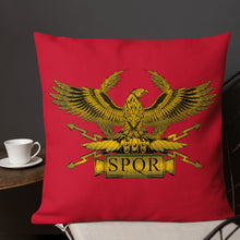 Load image into Gallery viewer, SPQR Roman Aquila Premium Pillow