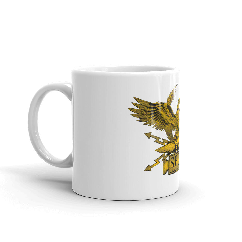 SPQR Legionary Eagle Roman Aquila Coffee Mug