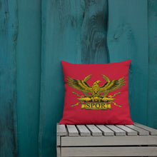Load image into Gallery viewer, SPQR Roman Aquila Premium Pillow