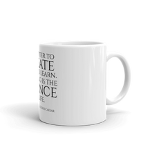 Load image into Gallery viewer, Inspirational Julius Caesar Quote Coffee Mug