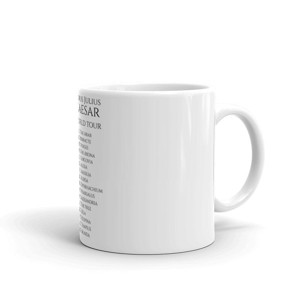 Gaius Julius Caesar World Tour Coffee Mug