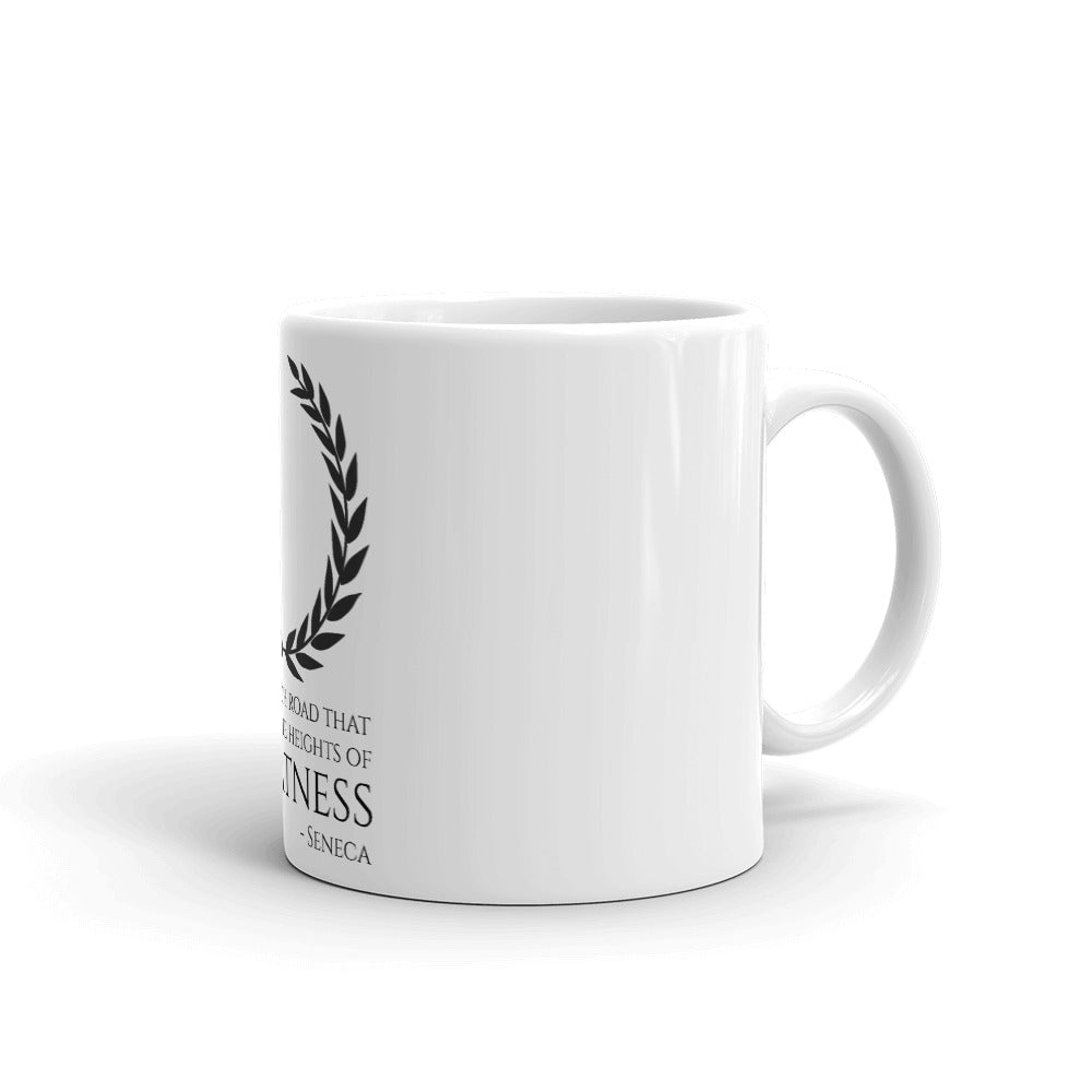 Seneca Quote On Greatness - Coffee Mug