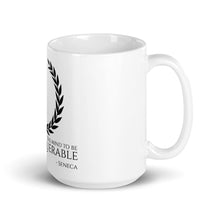 Load image into Gallery viewer, It Is The Power Of The Mind To Be Unconquerable - Seneca - Motivational Stoic Philosophy Mug