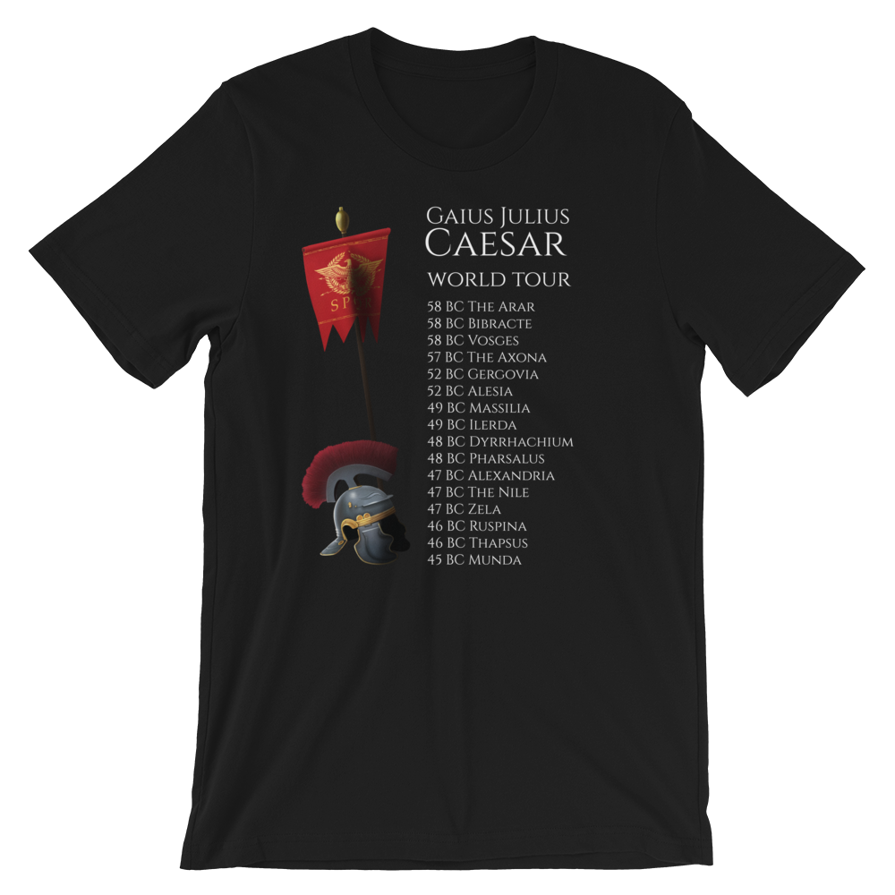 Gaius Julius Caesar Ancient Roman history shirt