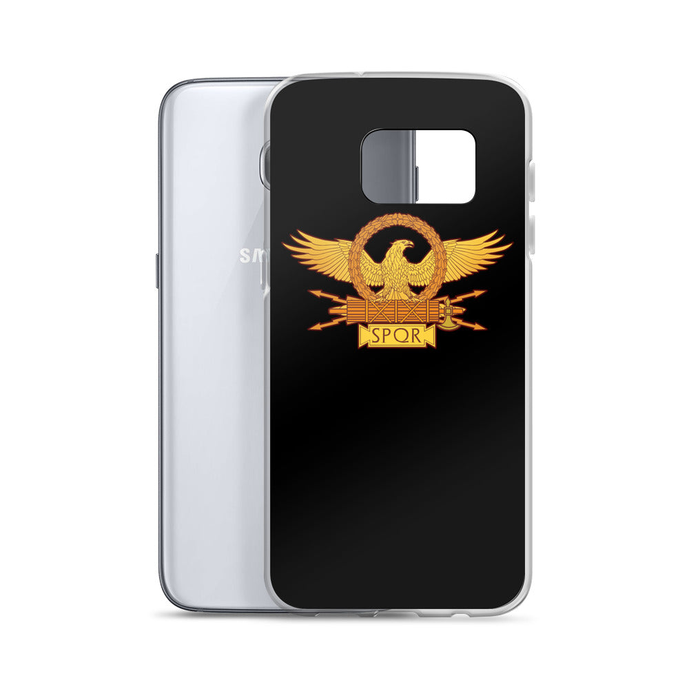 Roman Eagle Black Samsung Case