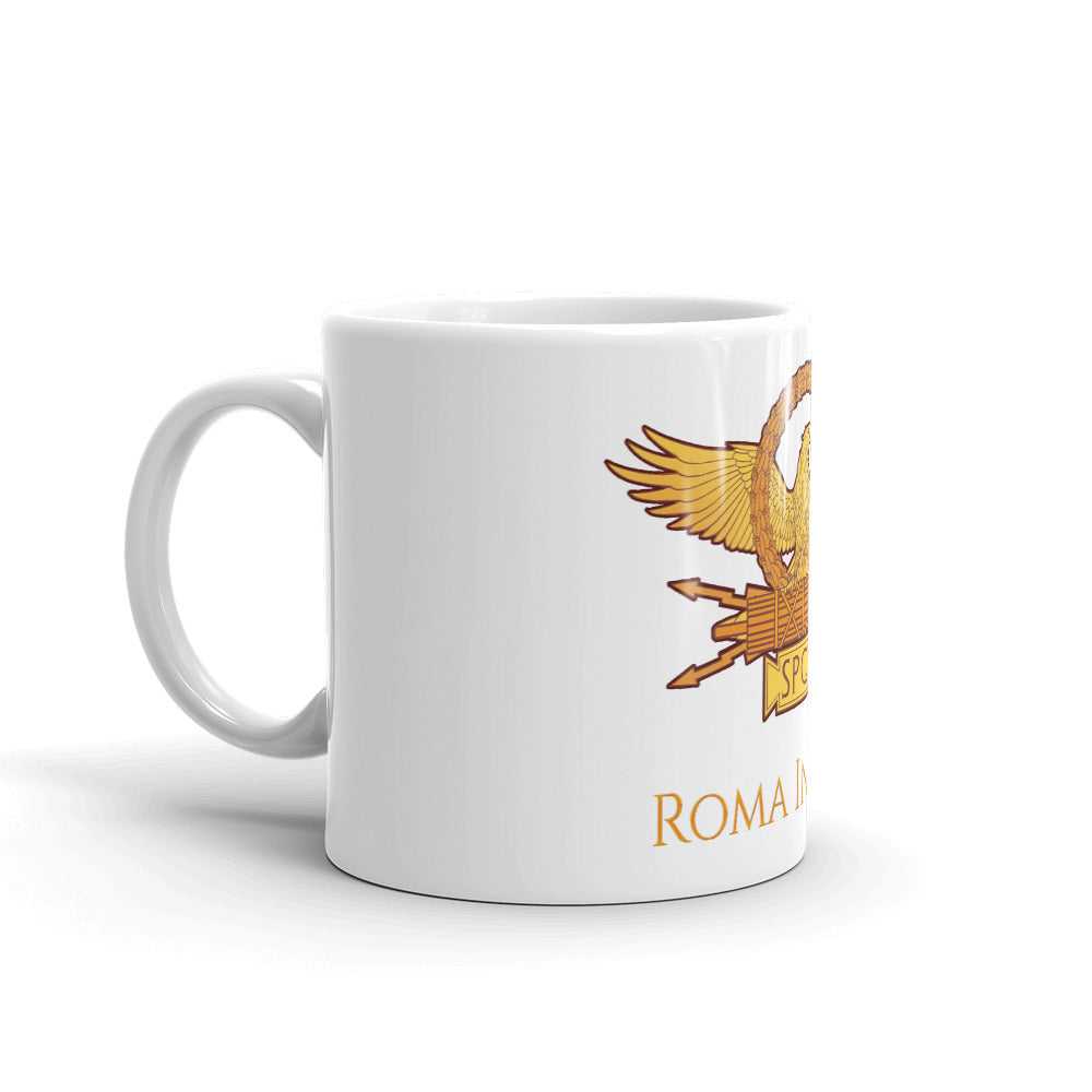 Roma Invicta SPQR Ancient Rome Coffee Mug